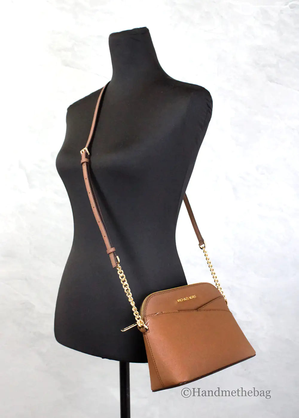 Michael Kors Jet Set Medium Luggage X Cross Dome Crossbody