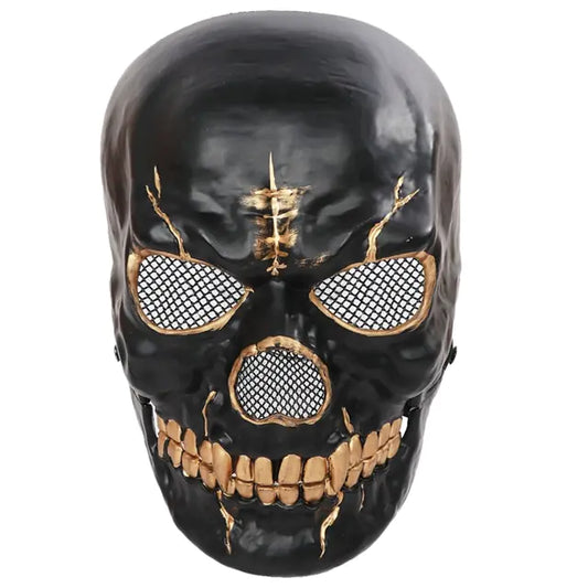 Movable Day of the Dead Skull Full Face Horror Mask