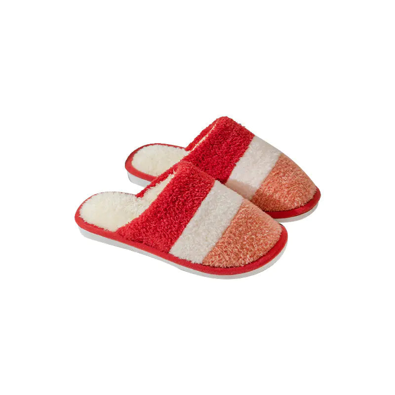 Thick-Soled Non-Slip Cotton Slippers for Couples