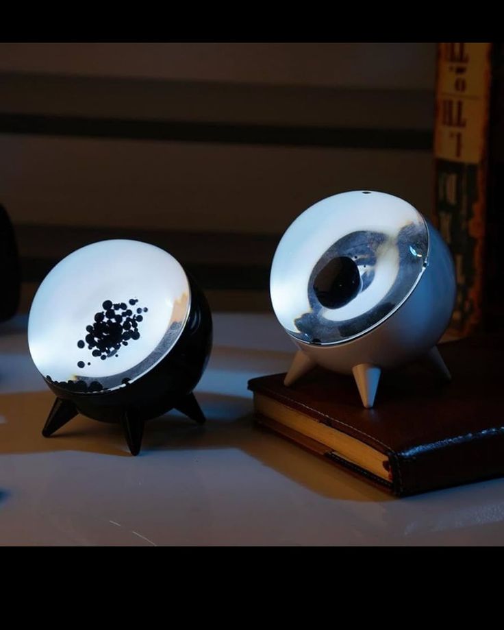 Dancing Ferrofluid, Ferrofluid Sound Visualizer Lamp