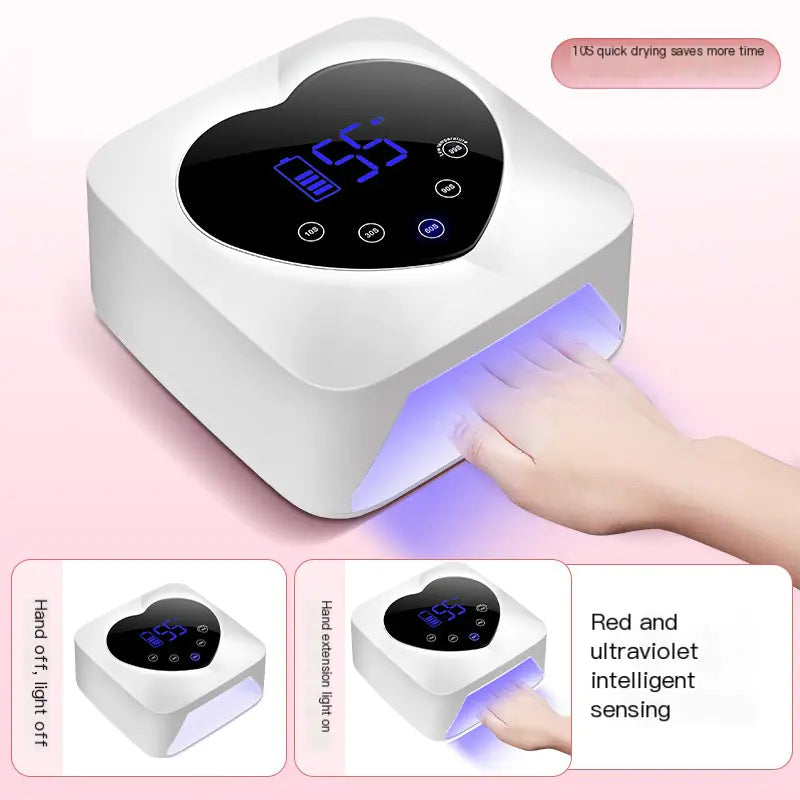 X20 Wireless Nail Lamp with Rechargeable Lithium Battery