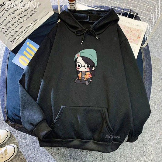 Oversized VALORANT Graphic Hoodies for Teens